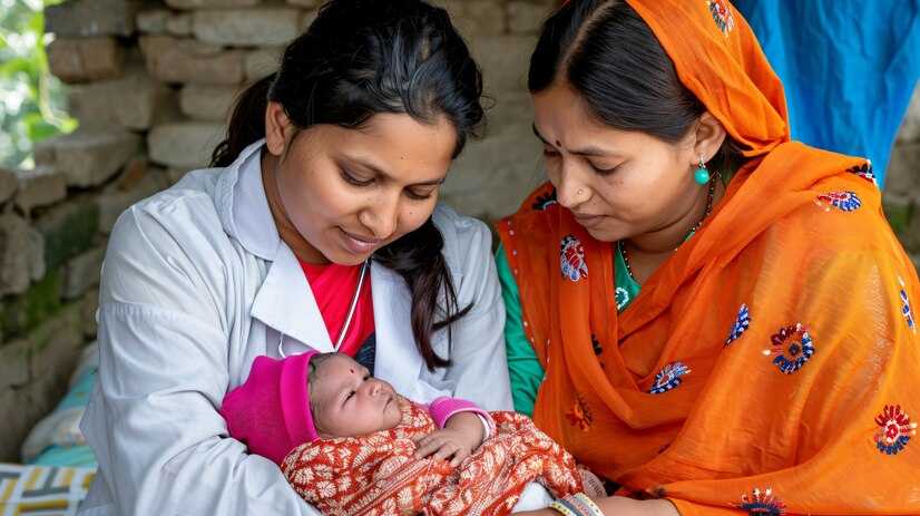 New born Baby and Mother care at Home